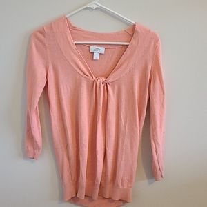 Pink Ann Taylor Longsleeved Shirt